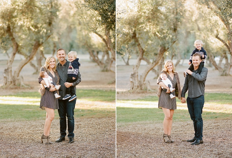 Fall Family Session in an Olive Grove by Acres of Hope Photography