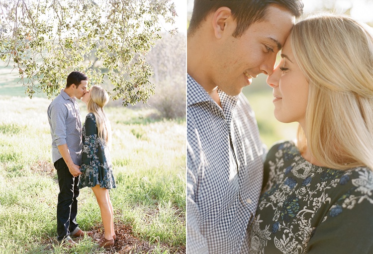 Romantic Springtime Engagement Session by Acres of Hope Photography