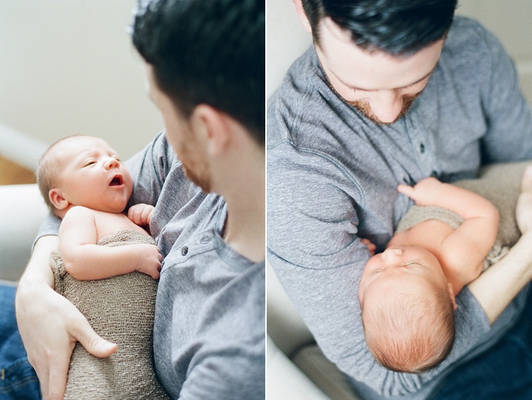 Newborn Photography on Film by Acres of Hope Photography