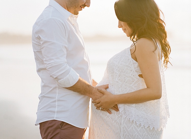 San Diego Beach Maternity Session by Acres of Hope Photography
