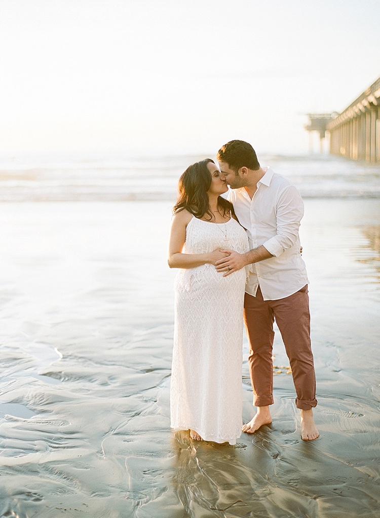 San Diego Beach Maternity Session by Acres of Hope Photography