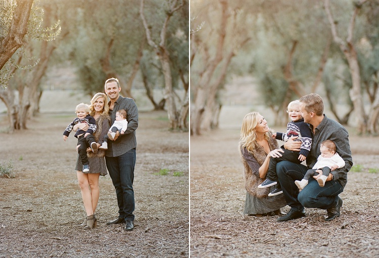 Fall Family Session in an Olive Grove by Acres of Hope Photography