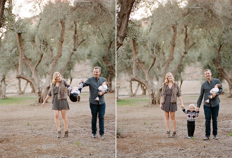 Fall Family Session in an Olive Grove by Acres of Hope Photography