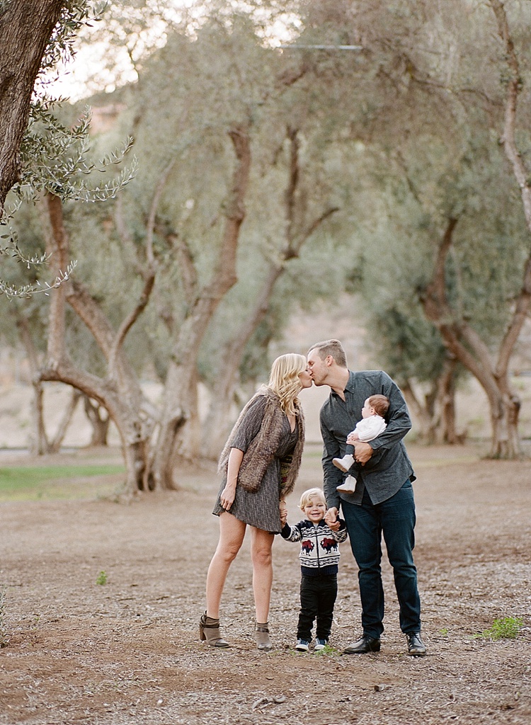 Fall Family Session in an Olive Grove by Acres of Hope Photography