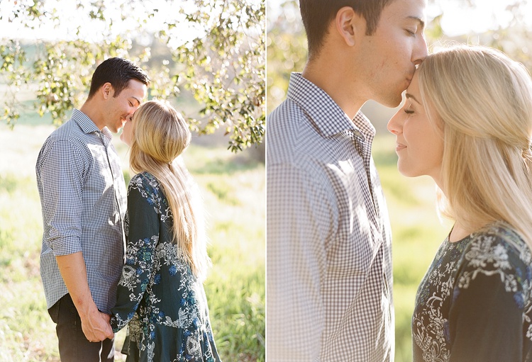 Romantic Springtime Engagement Session by Acres of Hope Photography