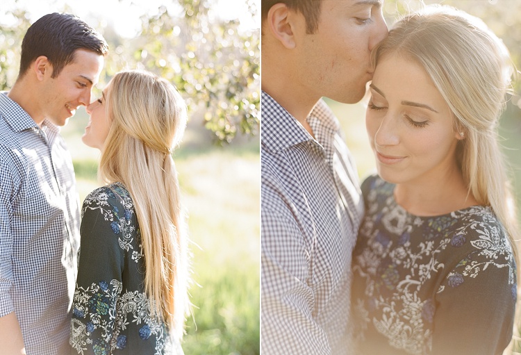 Romantic Springtime Engagement Session by Acres of Hope Photography