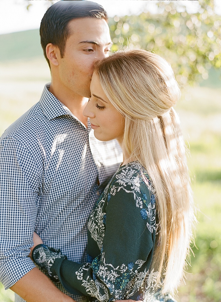Romantic Springtime Engagement Session by Acres of Hope Photography