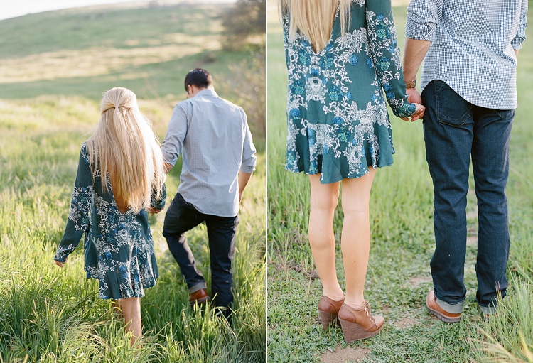 Romantic Springtime Engagement Session by Acres of Hope Photography