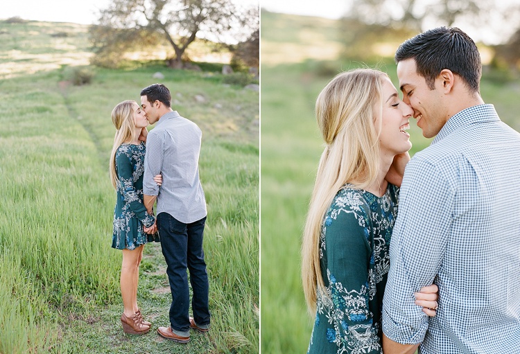 Romantic Springtime Engagement Session by Acres of Hope Photography
