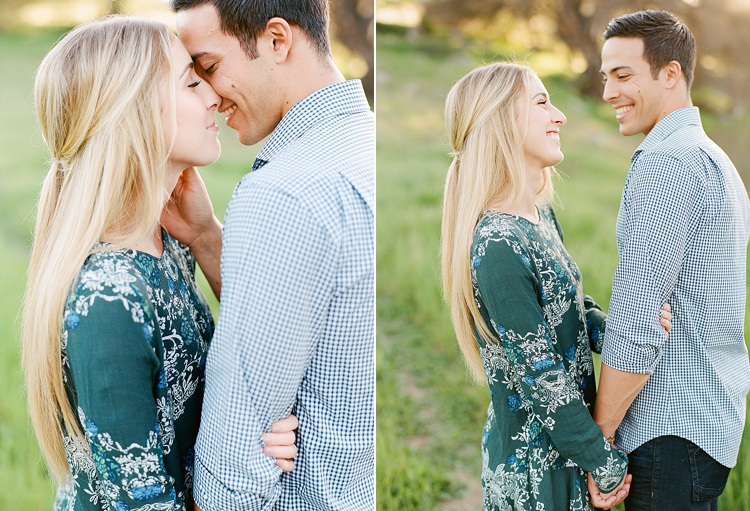 Romantic Springtime Engagement Session by Acres of Hope Photography