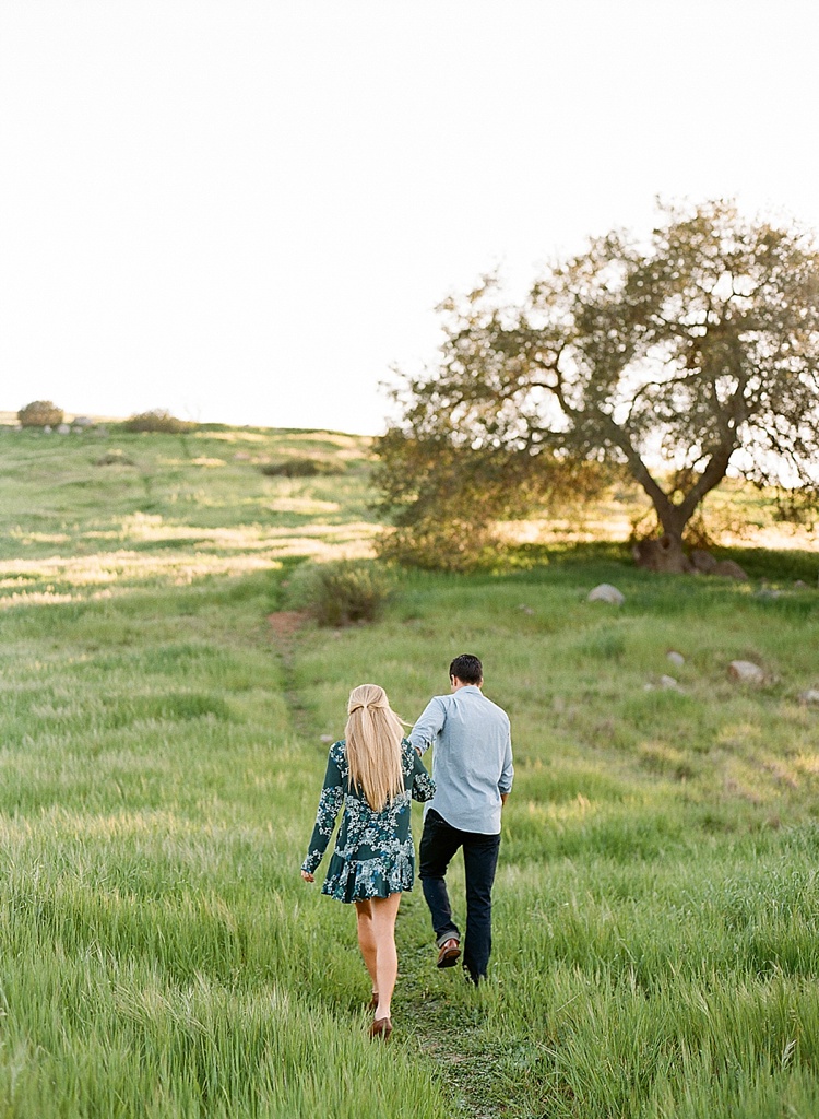 Romantic Springtime Engagement Session by Acres of Hope Photography