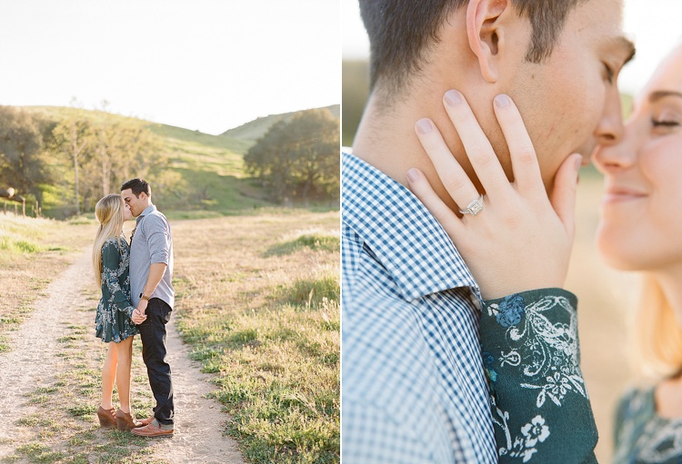 Romantic Springtime Engagement Session by Acres of Hope Photography