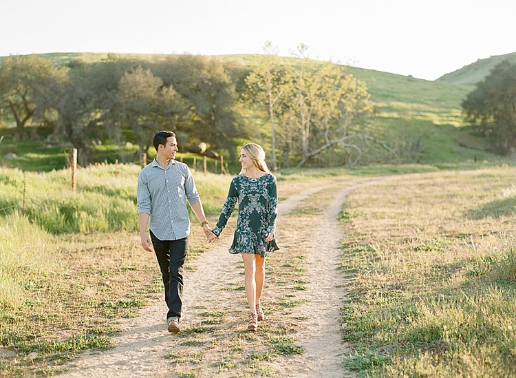 Romantic Springtime Engagement Session by Acres of Hope Photography