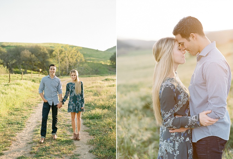 Romantic Springtime Engagement Session by Acres of Hope Photography