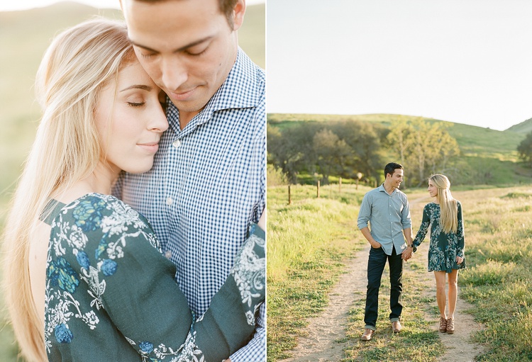 Romantic Springtime Engagement Session by Acres of Hope Photography