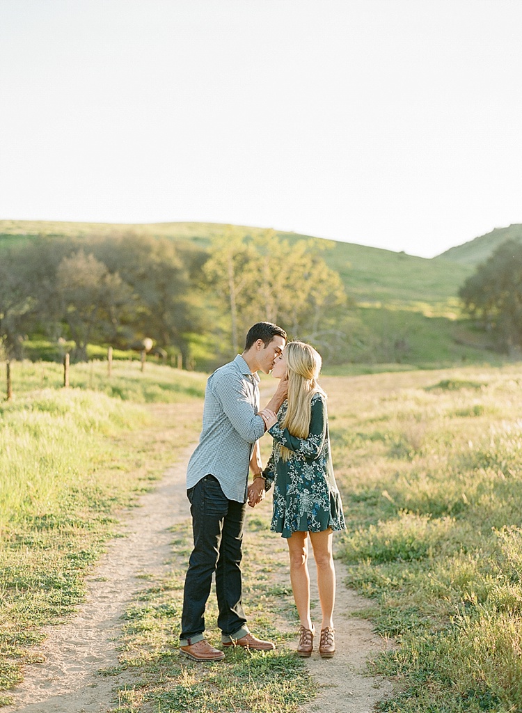 Romantic Springtime Engagement Session by Acres of Hope Photography